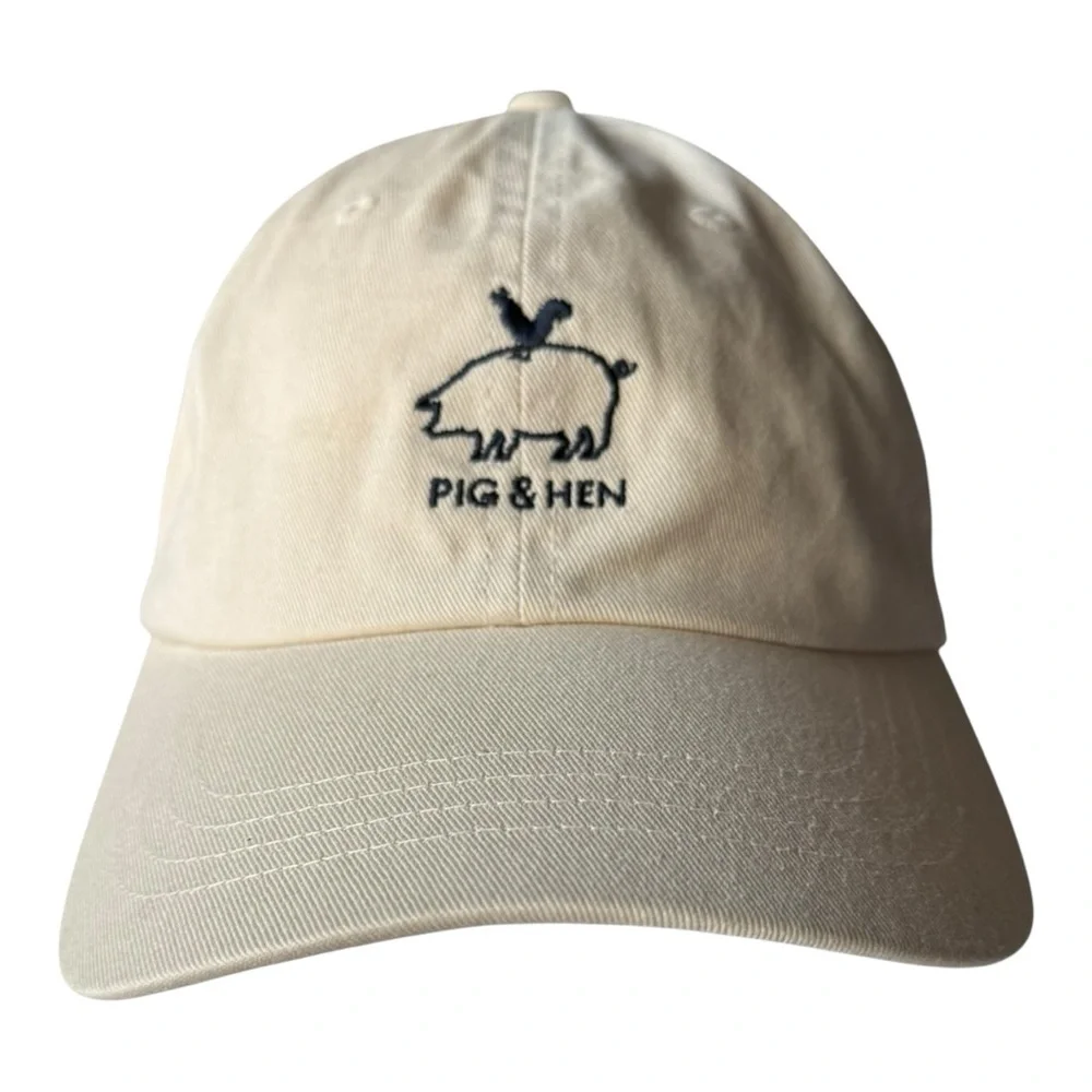 Pig & Hen StrapBack Hat, Beige Unisex Dutch